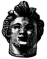 Bronze Head of Faun