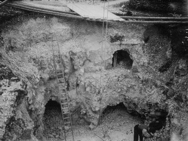 The shaft excavated by the Curwens