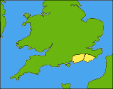 Map of England